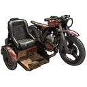 Motorbike With Sidecar